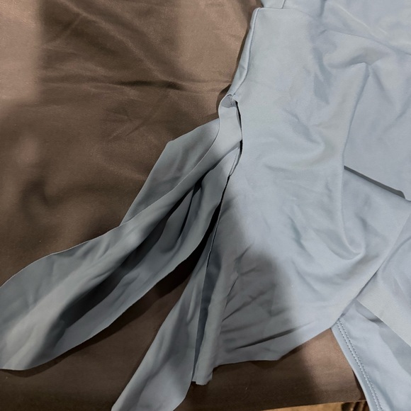 Floral and Blue Swimsuit - Picture 4 of 4